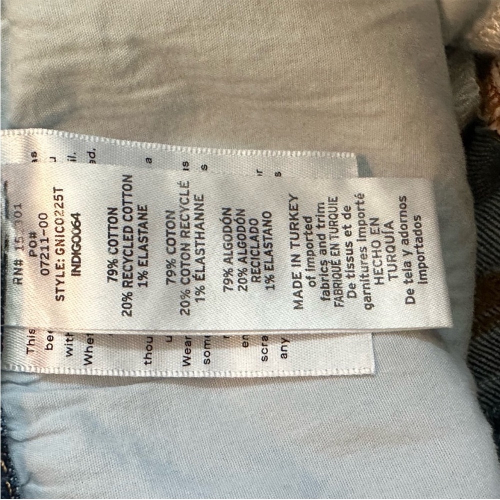 Good American Good Icon distressed jeans. Size 18. - Picture 3 of 5